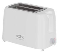 Solac - Tostador Mini Buon Giorno 750W, 2 Ranuras para Pan de Molde, Selector de 6 Niveles de Tostado, Sistema de Auto centrado, Bandeja Recoge Migas Extraíble, Alojamiento para Cable