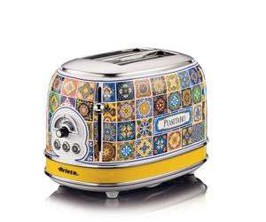 Tostadora Ariete 0155/1P Retro 2 rebanadas Multicolor Metal 815W 6 niveles