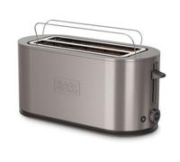 Tostadora Black & Decker Acero Inoxidable 1500W 2 Ranuras 7 Niveles