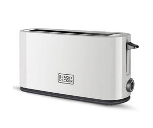 Tostadora Black & Decker BXTO1001E 1 rebanada 1000W 7 niveles Blanco