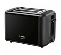 Bosch - Tostador corto, DesignLine, 2 ranuras, 970 W, High Lift, Negro, TAT3P423