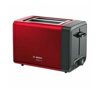 Bosch TAT4P424DE tostadora 2 rebanada(s) 970 W Negro, Rojo