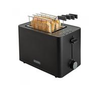 Tostadora bourgini con accesorios sandwich color negro 140402