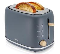 Tostadora Briebe TA1166GRY Nordic 2 rebanadas 870 W gris mate ranura ancha