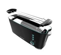 Cecotec Tostador Toast&Taste Extra B, 1000W de Potencia, Doble ranura larga para 2 Tostadas, Ranura XL, Apagado y Pop-up Automático, Recogemigas, Varillas Superiores, Autocentado