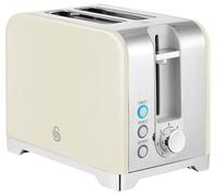 Tostadora De Acero Inoxidable De 2 Rebanadas, Crema - ST19031CRM