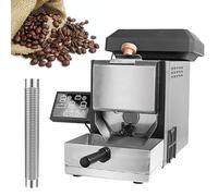 Tostadora de café, 9 perfiles de tueste integrados, manual/automático 2 en 1, enfriamiento rápido de 3 a 5 minutos, ideal for cocinas, bares y estudios.