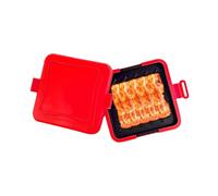 Tostadora de microondas - Máquina de sándwich de viaje, prensa para lavavajillas y antiadherente | Máquina compacta para desayuno y aperitivos. Tostadas con queso