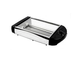 Tostadora de Pan Horizontal 600 W, 2 Resistencias de Cuarzo y 6 Niveles