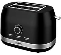 Tostadora doble de 800W (negra) - COOKITCH