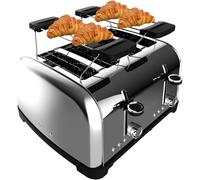 Tostadora Doble Toastin´ time 1700 1700W (Acero Inoxidable) - CECOTEC