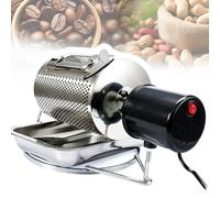 Tostadora Eléctrica De Café En Grano, Tostadora De Café Con Tambor De Acero Inoxidable, Velocidad De 25 Revoluciones Por Minuto, Con Ventana De Visualización, Tostado Uniforme Para Granos De Café