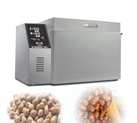 Tostadora eléctrica de nueces y granos de café de 1400 W, temperatura ajustable de 0 a 300 ℃, temporizador de 0 a 999 minutos, bandeja para hornear antiadherente para granos de maní Type10