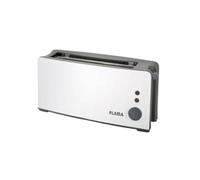 Tostadora Flama 958FL 1 rebanada Blanco Plástico/Acero inoxidable 1000W ranura larga extraancha