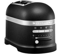 Tostadora KitchenAid 5KMT2204EBK de hierro fundido negro para 2 rebanadas, 7 niv