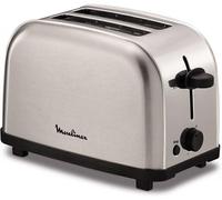 Moulinex LT330D tostadora 6 2 rebanada(s) 700 W Acero inoxidable
