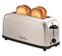 Moulinex LS330D11 tostadora 6 4 rebanada(s) 1400 W Acero inoxidable