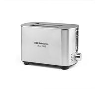 Tostadora Orbegozo TO 5030 2 rebanadas Acero Inoxidable 850W 6 Niveles