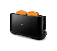 Tostadora Philips Daily Collection HD2590 Negro 1030W / 8 niveles / 2 ranuras largas / bandeja migas