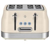 Tostadora Retro De 4 Rebanadas, Crema - ST19029C