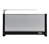 Tostadora Ritter Volcano 3 Aluminio | Ranura Alargada | Frentes de Aluminio | Made in Germany | Ideal para Cocina