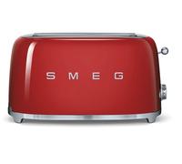 Smeg TSF02RDEU tostadora 6 4 rebanada(s) 1500 W Rojo
