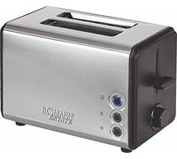 Tostadora - Tostadora - Tostadora automática - Tostadora automática - Bomann TA 1371 CB - Tostadora automática - 750/850 W - Negro/Acero inoxidable - TA 1371 CB