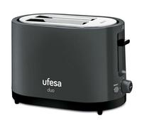 Tostadora Ufesa Duo 750W Dos Ranuras Gris Oscuro