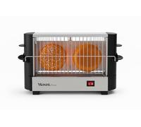Tostadora Vertical 750W, Acero Inoxidable, 4 Rebanadas, Pan, Bollos y Hamburguesas, Compacta, Fácil Limpieza, Interruptor ON/OFF. TP3323