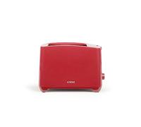 Tostapane A 2 Fette - Livoo - Dod162rc - 750 W - Termostato Regolabile: 7 Livelli - Rosso