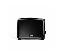 Livoo - Tostadora 2 ranuras DOD162N - 650-750W, 3 funciones, 7 niveles, recogida miga extraíble
