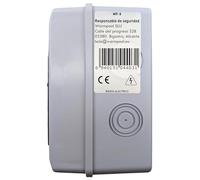 Tosun Caja de Distribución Eléctrica Estanca IP65, 5 Módulos, ABS con Visor, 120x160x92mm, Montaje en Pared