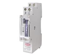 Tosun Temporizador Analógico Interruptor Horario Carril DIN 18mm con Reserva 100h 16A Blanco para Piscina