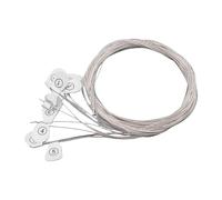 Tosuny 10 Pcs 10Pcs Juego de Cuerdas de Oud Árabe Nailon Plateado | Instrumento tradicional Bowlback, reemplazo de laúd de 11 órdenes, tono brillante, empaque antioxidante
