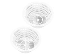 Tosuny 2 Piezas Cesta de Skimmer para Piscina Enterrada SPA | Colador de repuesto duradero, fácil filtrado de residuos, recogedor de hojas, elementos esenciales de mantenimiento