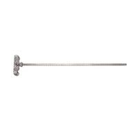 Tosuny 20 Pulgadas Acero Inoxidable Sierra Circular Guía de Carril | Plantilla de corte de precisión, escala de posicionamiento ajustable, accesorio de guía de corte recto, clip para cinturón