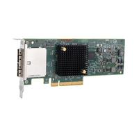 Tosuny 9207-8e HBA SAS Externo de 6 Gbps y 8 Puertos, Modo TI PCIe 3.0 | PCIe 3.0 X8, Admite 1024 Dispositivos, Chip SAS2308, Perfil bajo