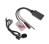 Tosuny Adaptador Aux Bluetooth 5.0 con Micrófono para Audi MMI Coche | Llamadas manos libres, transmisión de música, emparejamiento de dispositivos duales, micrófono con reducción de ruido,