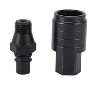 Tosuny Adaptador de Broca de Agua Conector de Liberación Rápida de Carga Rápida para un Reemplazo Eficiente de Broca para Entusiastas de la Perforación Acero de Aleación