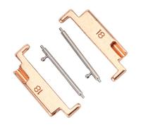 Tosuny Adaptador de Conexión de Cinturón de Reloj, Adaptador de Cinturón de Reloj de Metal Seguro 1 par para Cintas de de 18-22 Mm (1 par)