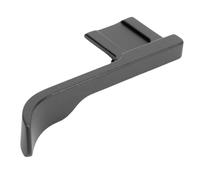 Tosuny Agarre para Pulgar hacia Arriba con Cubierta para Zapata |Soporte de Reposapiés Metálico para Cámara A7C Aleación de Aluminio (Black)
