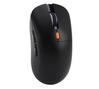 Tosuny AI GPT Mouse, 6 Clave de Traducción de Búsqueda de Voz BT para la Creación de Chatgpt PPT, con Micrófono USB C de Carga Rápida para Computadoras de Escritorio para Computadoras (Black)