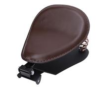 Tosuny Ajuste Universal de Resorte de Motocicleta para Asiento Soporte Duradero para Bicicletas de Turismo Soporte de Acero (BROWN)