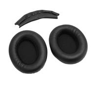 Tosuny Almohadillas de Repuesto para Auriculares WH 1000XM3, Almohadillas de Cuero Proteico con Espuma Viscoelástica y Almohadilla para la Cabeza, Cómodo Aislamiento de Ruido (Black)