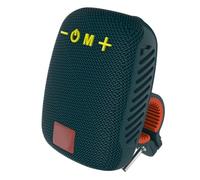 Tosuny Altavoz Bluetooth para Bicicleta, Altavoz Inalámbrico para Manillar con Radio FM, Emparejamiento de Soporte, Llamadas Manos Libres, Inserción de Tarjeta, Impermeable IPX5 (Azul