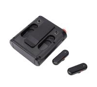 Tosuny Amplificador de voz inalámbrico Bluetooth | Set de dos micrófonos Lavalier para eventos de clase (negro)
