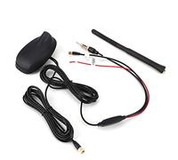 Tosuny Antena Universal de Montaje en Techo |Dab GPS FM Radio de Coche Amplificada Activa Aérea Impermeable a Prueba de Polvo