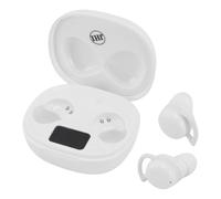 Tosuny Auriculares Inalámbricos, Cancelación de Ruido 5.4 Auriculares de Juegos de Baja Latencia con Reducción de Llamadas ENC, para Correr para Dormir Deportivos (White)