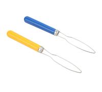 Tosuny Ayudas para Vestir con Gancho para Botones, Uso a Largo Plazo, Hilo de Botón Rápido para Costura, Confección, Paquete de 2 Ayudas para Ganchos para Botones para Todo Tipo de Costura y Corte