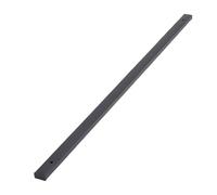 Tosuny Balaustre de Cubierta Rectangular de Metal, Kit de Husillo Negro de 32 Pulgadas para Escalera de Cubierta, Fácil Instalación, 25 Piezas